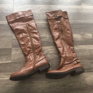 Over the Knee Brown Boots! Size 6.5 ❤️